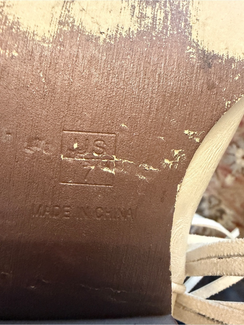 Vintage Ivory Fringe Western Mid-Calf Boots - Picture 5 of 8